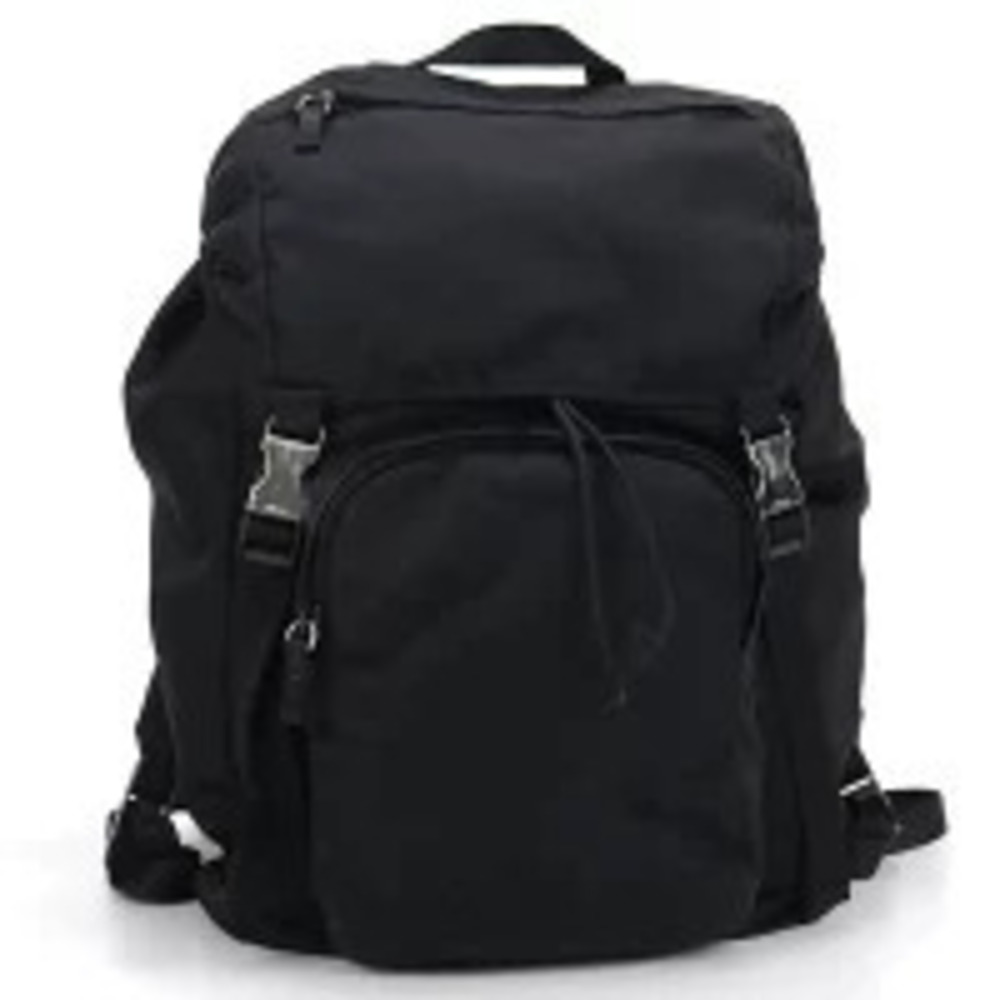 Prada Backpack Re Black Travel Bag